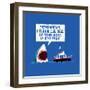 Polite Jaws-Michael Buxton-Framed Art Print