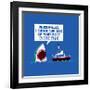 Polite Jaws-Michael Buxton-Framed Art Print