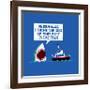 Polite Jaws-Michael Buxton-Framed Art Print