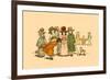 Polite Manners-Kate Greenaway-Framed Art Print