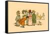 Polite Manners-Kate Greenaway-Framed Stretched Canvas