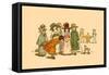 Polite Manners-Kate Greenaway-Framed Stretched Canvas