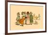 Polite Manners-Kate Greenaway-Framed Premium Giclee Print