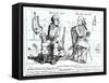 Politeness-James Gillray-Framed Stretched Canvas