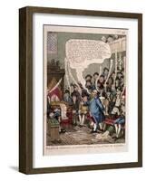 Political Candour - I.E. Coalition Resolutions of June 14th 1805-James Gillray-Framed Giclee Print