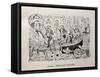 Political Cartoon of Mexican Revolution-null-Framed Stretched Canvas