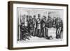 Political Cartoon of Tammany Ring Presiding over New York Elections-null-Framed Giclee Print