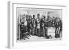 Political Cartoon of Tammany Ring Presiding over New York Elections-null-Framed Giclee Print