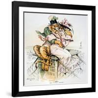 Political Cartoon-Louis Dalrymple-Framed Giclee Print