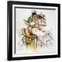 Political Cartoon-Louis Dalrymple-Framed Giclee Print