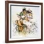 Political Cartoon-Louis Dalrymple-Framed Giclee Print