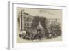 Political Demonstration in Florence, Palais Pitti-null-Framed Giclee Print