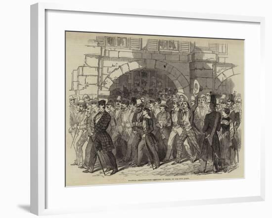 Political Demonstration-null-Framed Giclee Print