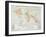 Political Divisions & Comm., Philips' Comparative Series of Wall Atlases of World Relations, 1916-null-Framed Giclee Print