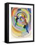 Political Drama, 1914-Robert Delaunay-Framed Stretched Canvas