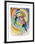 Political Drama, 1914-Robert Delaunay-Framed Giclee Print