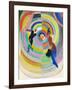 Political Drama, 1914-Robert Delaunay-Framed Art Print