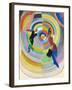 Political Drama, 1914-Robert Delaunay-Framed Art Print