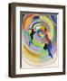 Political Drama, by Robert Delaunay, 1914, French painting,-Robert Delaunay-Framed Art Print