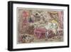 Political Dreamings, Visions of Peace, Prospective Horrors-James Gillray-Framed Giclee Print