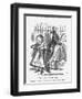 Political Kidnapping, 1867-John Tenniel-Framed Giclee Print