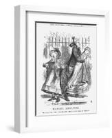Political Kidnapping, 1867-John Tenniel-Framed Giclee Print
