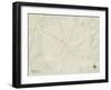 Political Map of Abbeville, SC-null-Framed Art Print