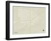 Political Map of Albers, IL-null-Framed Art Print