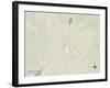 Political Map of Albertville, AL-null-Framed Art Print