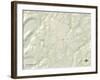 Political Map of Alexandria, KY-null-Framed Art Print