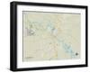 Political Map of Alexandria, LA-null-Framed Art Print