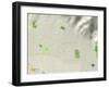 Political Map of Altadena, CA-null-Framed Art Print