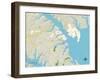 Political Map of Annapolis, MD-null-Framed Art Print