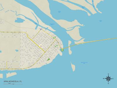 39 Political Map of Apalachicola - Political Map Of Apalachicola Fl U L PYB2KR0 