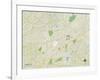 Political Map of Auburn, AL-null-Framed Art Print