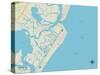 Political Map of Avalon, NJ-null-Stretched Canvas