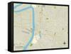 Political Map of Baton Rouge, LA-null-Framed Stretched Canvas