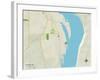 Political Map of Bayport, MN-null-Framed Art Print