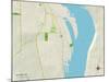 Political Map of Bayport, MN-null-Mounted Art Print