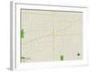 Political Map of Bellwood, IL-null-Framed Art Print