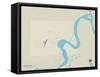 Political Map of Bethel, AK-null-Framed Stretched Canvas