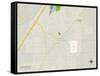 Political Map of Blackfoot, ID-null-Framed Stretched Canvas