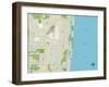 Political Map of Boca Raton, FL-null-Framed Art Print