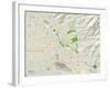 Political Map of Boise, ID-null-Framed Art Print