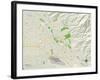 Political Map of Boise, ID-null-Framed Art Print