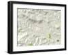 Political Map of Boone, NC-null-Framed Art Print