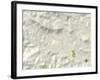 Political Map of Boone, NC-null-Framed Art Print