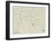 Political Map of Bowling Green, KY-null-Framed Art Print