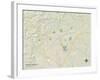 Political Map of Bowling Green, KY-null-Framed Art Print