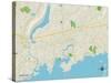 Political Map of Branford, CT-null-Stretched Canvas